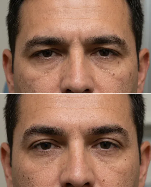 Browlift Botox Vorher Nachher