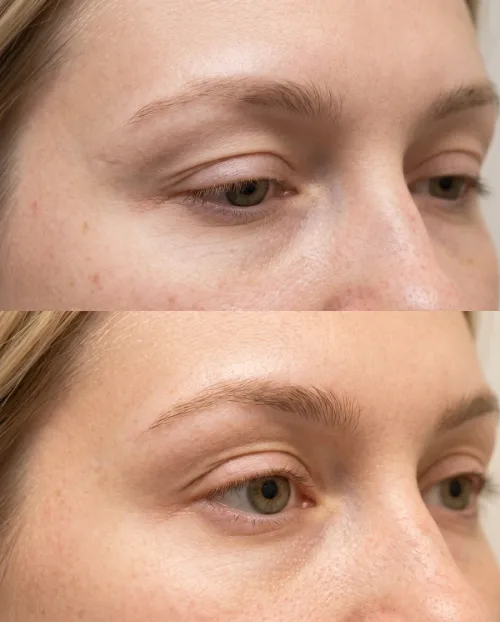Browlift Ergebnis Botox Dresden