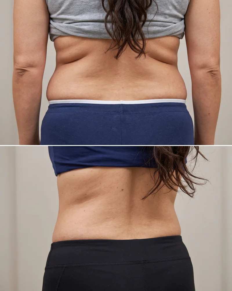 Vorher Nachher Love Handles Lipolyse Ergebnis Dresden