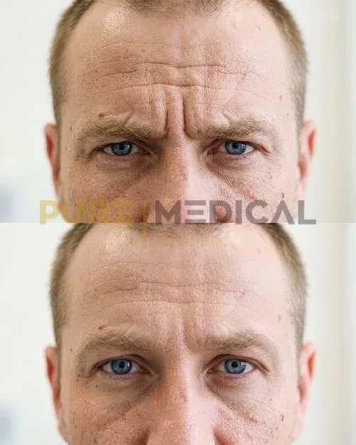 Vorher Nachher Botox für Männer Dresden