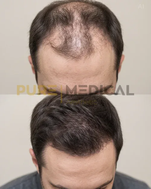 Vorher Nachher Haarausfall Mann Dresden