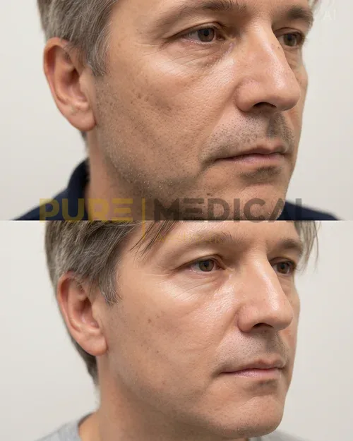 Vorher Nachher Polynukleotide Hautbild Elastizität